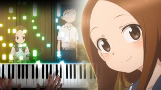 Karakai Jouzu no Takagisan Season 2 ED6  Anata ni あなたに Piano cover [upl. by Eatnhoj]