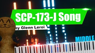 SCP173J song  Piano Tutorial [upl. by Alcus]