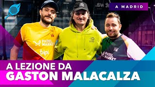 Lezione di Padel con Gaston Malacalza a Cepac Madrid con masterclass finale sulla difesa nel padel [upl. by Anaytat143]