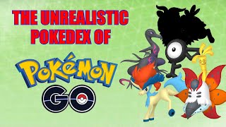 The Unrealistic Pokedex of Pokemon GO [upl. by Htebsle]