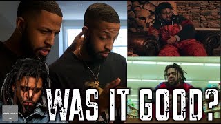 J COLE quotMIDDLE CHILDquot OFFICIAL MUSIC VIDEO  REVIEW AND REACTION  MALLORYBROS 4K [upl. by Anitap759]