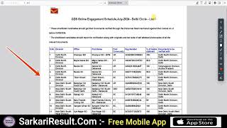 India Post GDS Result  Merit List 2024 Kaise Check Kare  GDS 44228 Post Results Sarkari Result [upl. by Belvia]