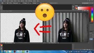 Comment supprimer larrière plan dune image très facilement PHOTOSHOP TUTO POUR DEBUTANTS [upl. by Kamaria]