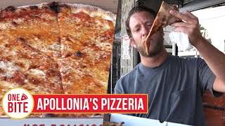 Barstool Pizza Review  Apollonias Pizzeria Los Angeles CA [upl. by Kartis]