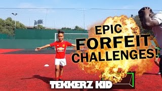 GREATEST TEKKERZ KID FORFEIT CHALLENGES EVER [upl. by Hansen]