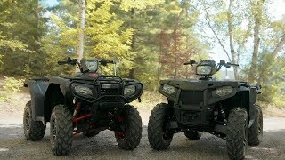 500Class Shootout Honda VS Polaris [upl. by Rodriguez536]