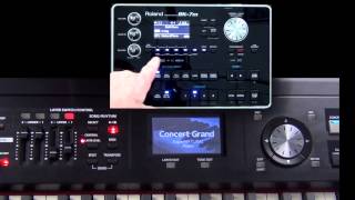 Roland BK7M to RD700NX  Set Up [upl. by Bahr]