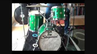 Sound Demo Slingerland quotNashvillequot Studio King drum set [upl. by Salina174]