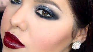 Beyonce quotHauntedquot Inspired Makeup Tutorial [upl. by Aidnis]