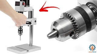 يستحق المشاهدة هادا المثقاب الثابت  مثقاب راااائع  banggood  Drill Stand [upl. by Tsugua]