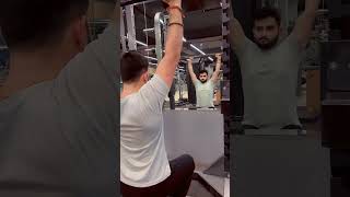 Overhead Press Basic start bodybuilding fitness gym aesthetic workout exercise strength [upl. by Adaminah]