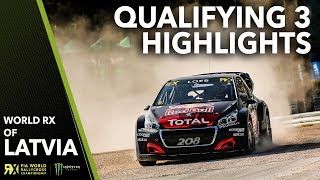 Qualifying 3 Highlights  2018 Neste World Rallycross of Latvia [upl. by Aliek483]