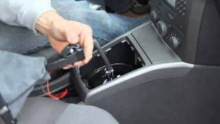 Einbau ICT Led Schaltknauf Opel Astra H 5gang How to gear shift knob remove change instruction [upl. by Yks171]