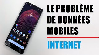 Comment résoudre les problèmes de connexion Internet données mobiles sur téléphone Android [upl. by Yereffej]