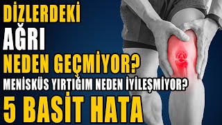 DİZ AĞRIM NEDEN GEÇMİYOR NEYİ YANLIŞ YAPIYORUM aktifizyo dizağrısı [upl. by Selym]