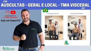 AUSCULTAS  GERAL E LOCAL  TMA VISCERAL  OSTEOPATIA [upl. by Nyre]