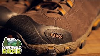 OBOZ Bridger Mid BDry Style No22101  The Boot Guy Reviews [upl. by Lashond685]