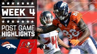 Broncos vs Buccaneers  NFL Week 4 Game Highlights [upl. by Tompkins]