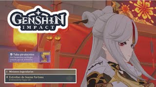 Estrellas de buena fortuna  Iridiscencia fugaz I Gameplay Genshin Impact Aventura Completa [upl. by Witkin]