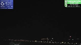 🟢 LIVE LANZAROTE AIRPORT  CLOSEST WEBCAM  Daytime 14102023 72 [upl. by Netsrejk]