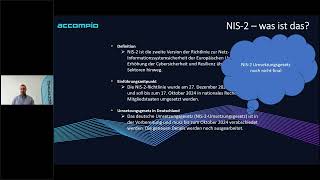 Webinar NIS 2 kommt – was Sie JETZT tun müssen [upl. by Audra71]