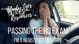 Im a Registered Dietitian Tips for passing the exam [upl. by Daenis60]