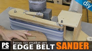 Homemade Edge Belt Sander  part1 [upl. by Jen]