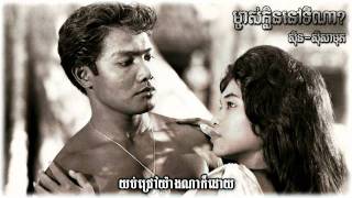 ម្ចាស់ក្លិននៅទីណា Mjas klen nov thee na  Sinn Sisamouth [upl. by Anaej]