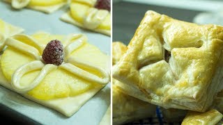 11 Puff Pastry Appetizers Recipes [upl. by Drexler202]