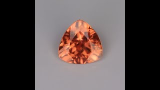 Trilliant Cut Imperial Zircon 354 Carats [upl. by Lulu]