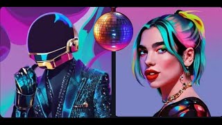 DISCO HITS MIX FUNK  daft punk  dua lipa  purple disko machine  doja cat house and funk [upl. by Krawczyk]