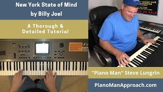 Empire State of Mind Part II  Alicia Keys Piano Cover  Tutorial [upl. by Eanal796]