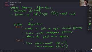 Earley Parsing Algorithm [upl. by Htessil]