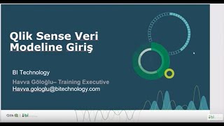 Webinar Qlik Sensede Veri Modellemeye Giriş [upl. by Hadnama]