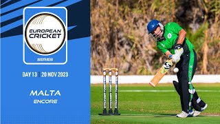 🔴 ECS Malta Encore 2023  Day 13  T10 Live Cricket  European Cricket [upl. by Ronoh510]