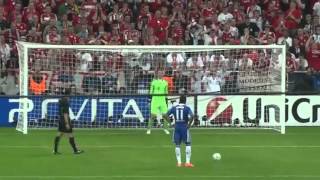 Didier Drogba kicks the winning penalty in Champions League Final  Munich 2012 [upl. by Ludvig]