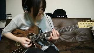 tricot  How to play quotMelon Sodaquot on Side Guitar [upl. by Sivatco]