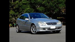 汽車影片 MercedesBenz CL203 CClass SportsCoupe 實車介紹 [upl. by Savina588]