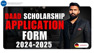 Master The 2024 Daad Scholarship Form In Just A Few Simple Steps  Filling Daad Application Form [upl. by Ruddy]