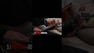 Top 100 Metal Breakdowns 🔥 Pantera  Domination shorts metal breakdown [upl. by Bullion599]