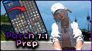 FFXIV Patch 71 Prep [upl. by Dodwell308]