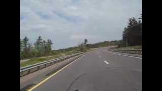 Great Lakes Tour East  400 north to Sudbury [upl. by Tedmund950]