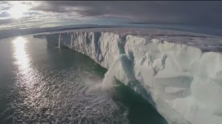 Iceberg the size of Delaware is floating around South Atlantic Ocean [upl. by Arlyn]