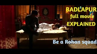 Badlapur 2015 full movie ending explained in hindi  Bollywood movie  evil Rohan review [upl. by Yael]