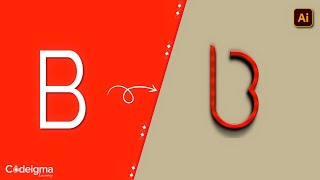 How To Create amp Present Modern Lettermark Logo To Client  Letter B  Design 4 Adobe Illustrator CC [upl. by Odlanir6]