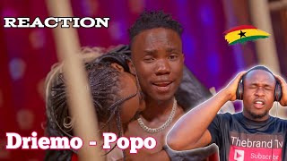 Ghanaian 🇬🇭 React To Driemo  Popo Official Video musicreaction reaction [upl. by Hemetaf]