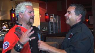 Guy Fieri and Steve Harwell at Johnny Garlics in Dublin CA [upl. by Eltsyrk]