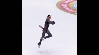 Adelia Petrosyan  4F  SlowMo  figureskating shortsvideo [upl. by Muhcon]