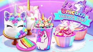 Unicorn Chef Fun Free Cooking Games for Kids [upl. by Ruff897]