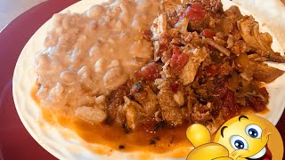 Machaca de Carnitas  Carnitas de Puerco [upl. by Susejedairam]